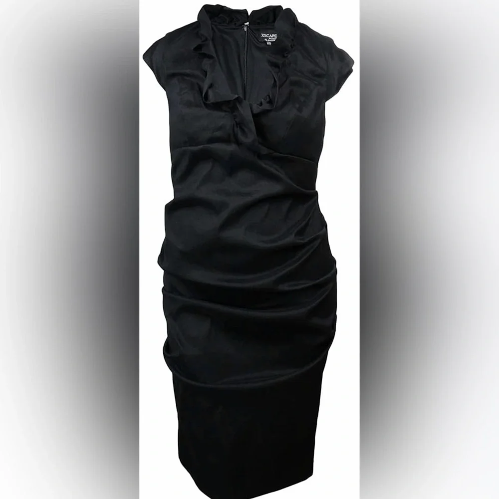 Xscape elegant black dress